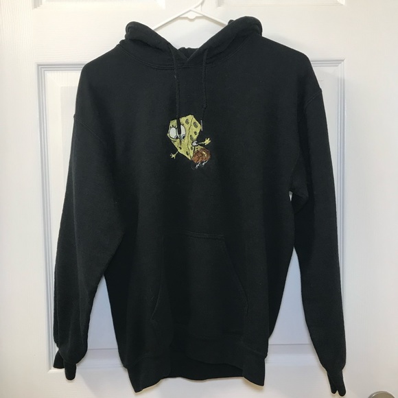 Spongebob Ripped Pants Embroidered Hoodie - Picture 7 of 12